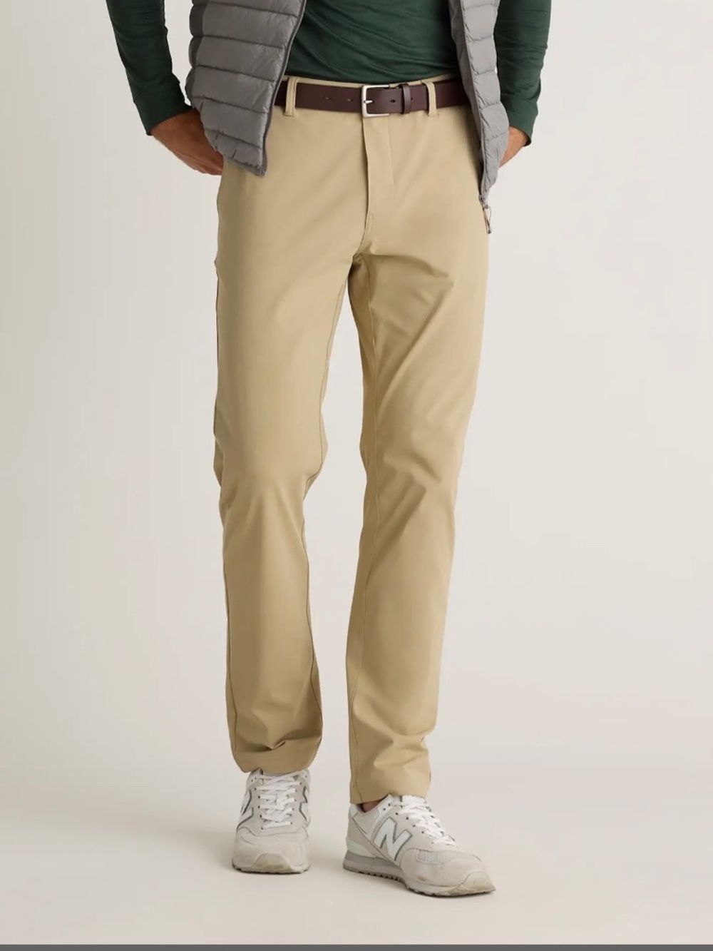 BNWT Quince ProTech Golf pants sand dune 34x30